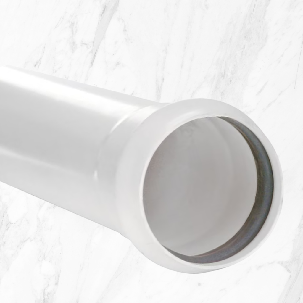 TUBO SANITARIO BLANCO 110MM (6MTS) C/GOMA