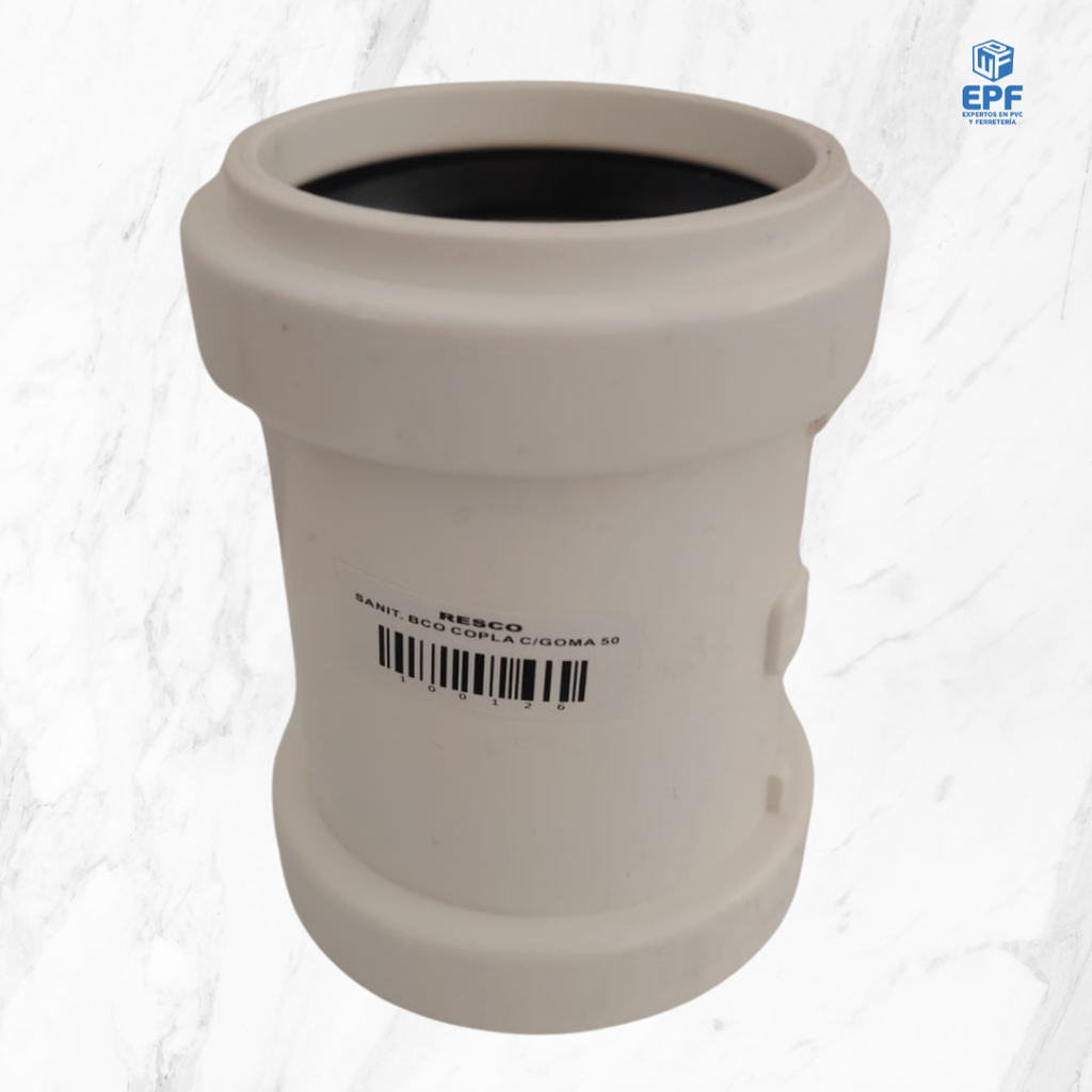 SANITARIO BLANCO COPLA C/GOMA 50