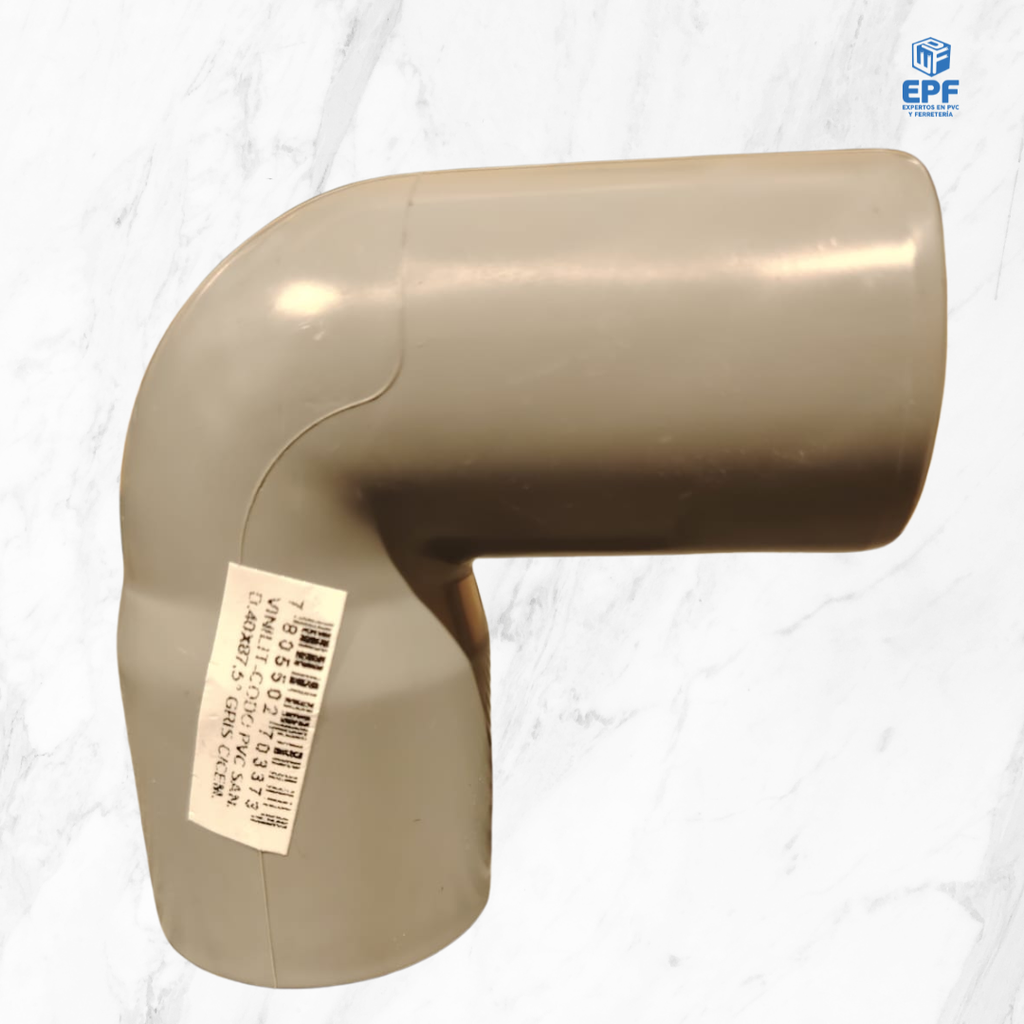 SANITARIO GRIS CODO CEM 40X90