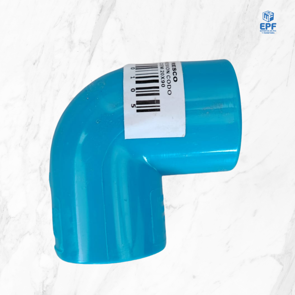 PRESION CODO CEM 20X90