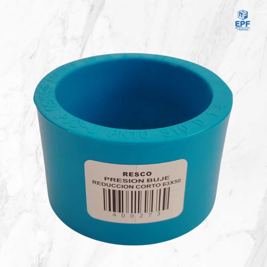 PRESION BUJE REDUCCION CORTO 63X50