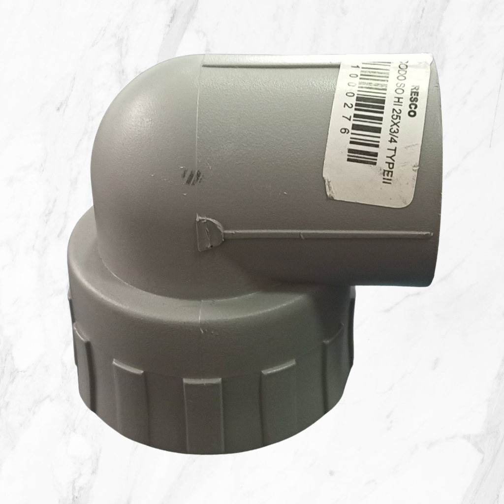 PPR CODO SO HI 25X3/4