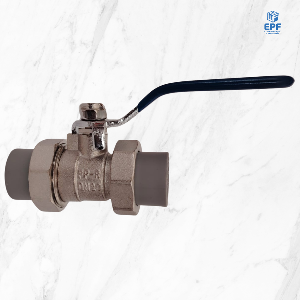 PPR VALVULA METALICA DOBLE UA 20MM