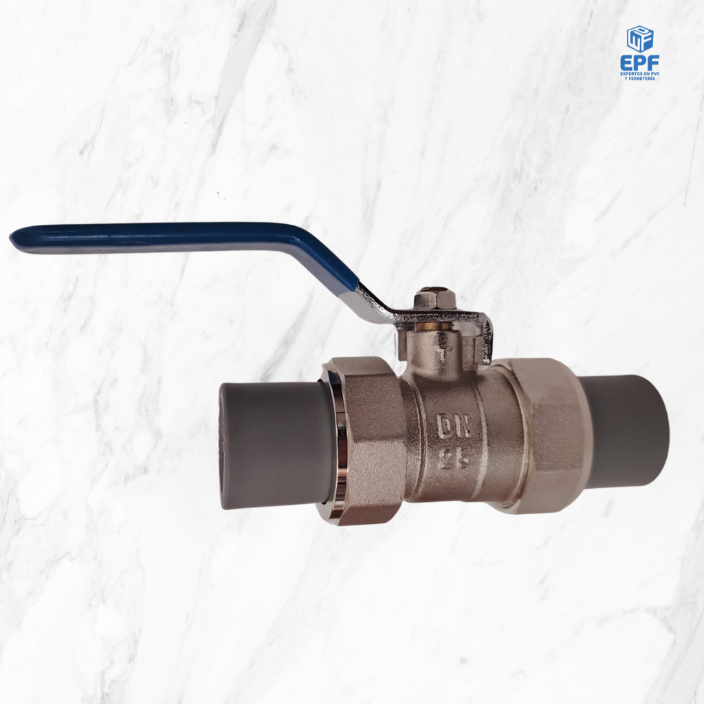 PPR VALVULA METALICA DOBLE UA 25MM