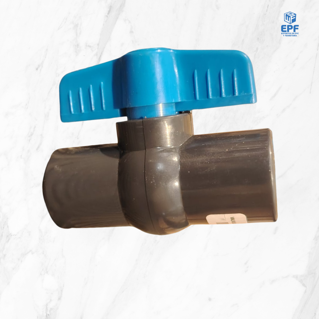 [500101] VALVULA COMPACTA BOLA PVC CEM 20