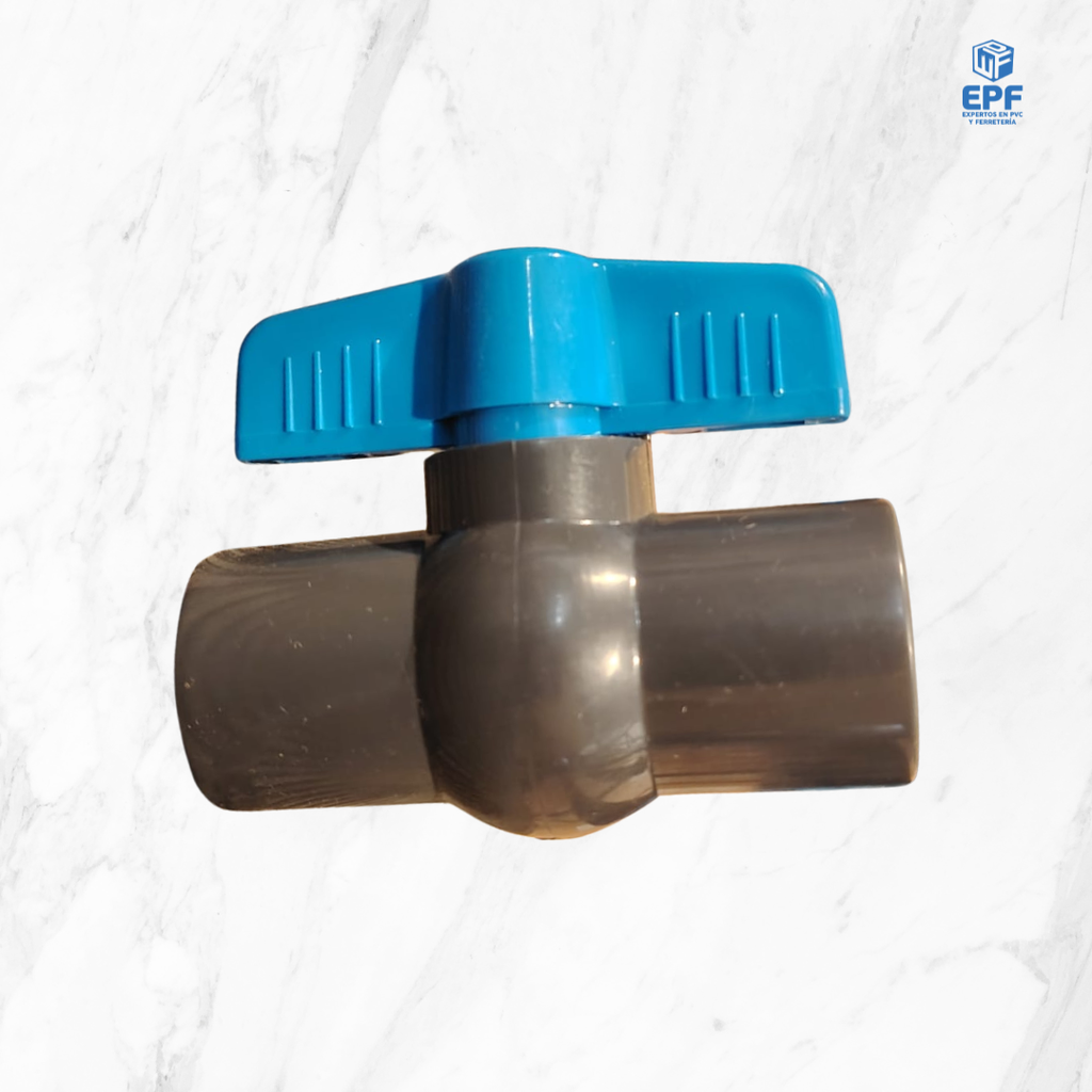 [500102] VALVULA COMPACTA BOLA PVC CEM 25