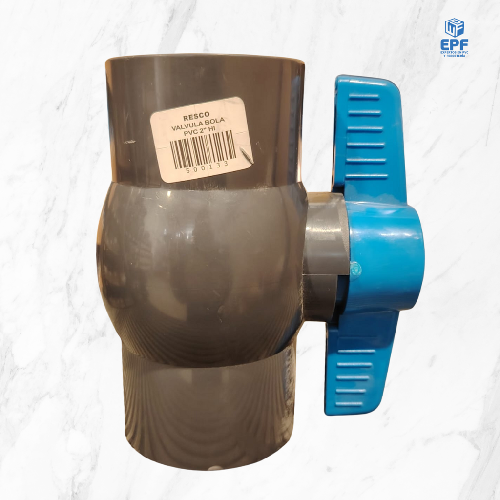 [500133] VALVULA BOLA pvc 2 HI