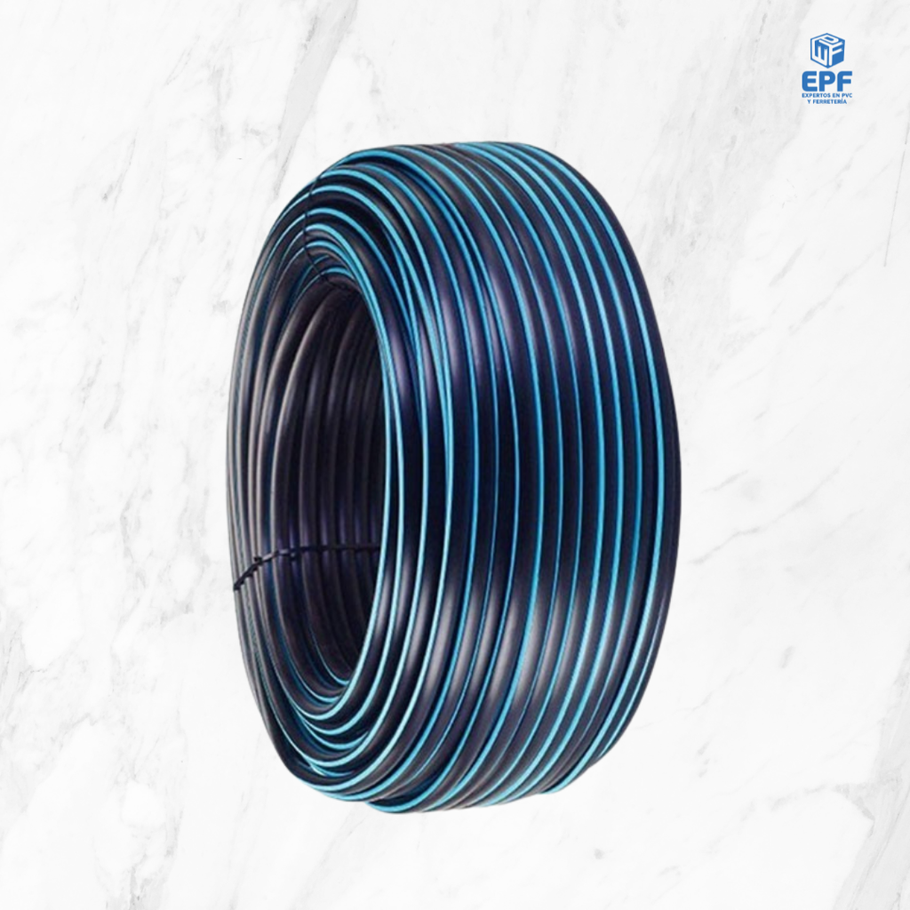 ROLLO HDPE 25MM PN10 100MT.
