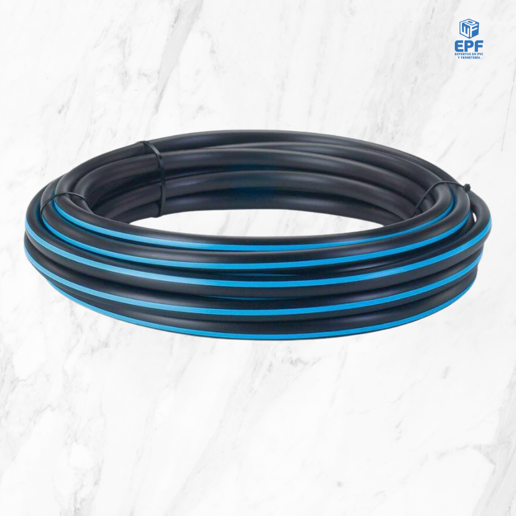ROLLO HDPE 50MM PN10 100MT.