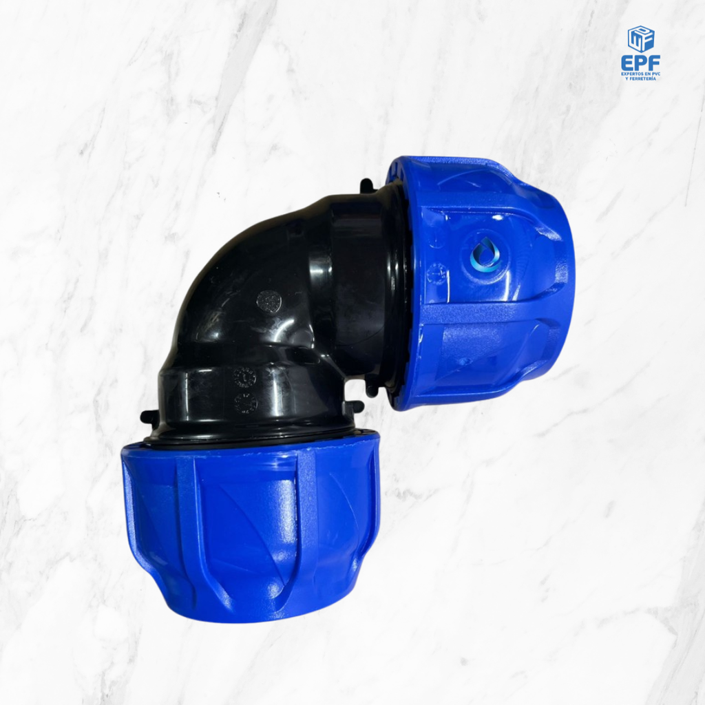 CODO PLASSON ROSCA 63 (CODO COMPRESION)