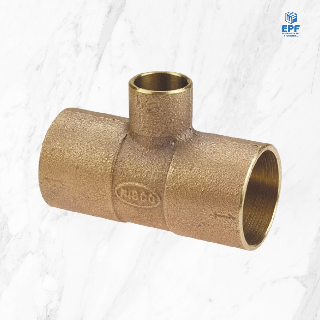 TEE BRONCE 1 1/2X 1 1/2 X 3/4 SO