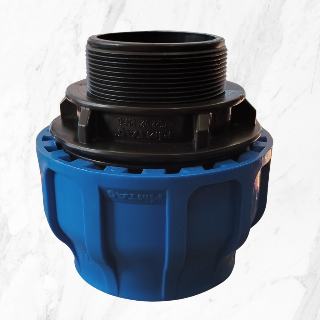 TERMINAL PLASSON 75-2 1/2 HE (ENLACE ROSCA MACHO)