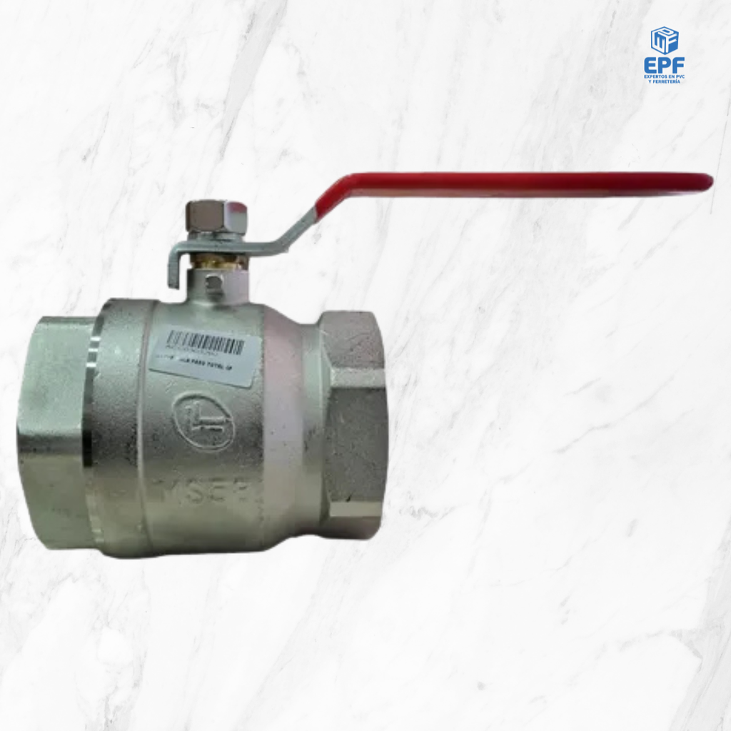 LLAVE BOLA PASO TOTAL 3P METAL HI HI