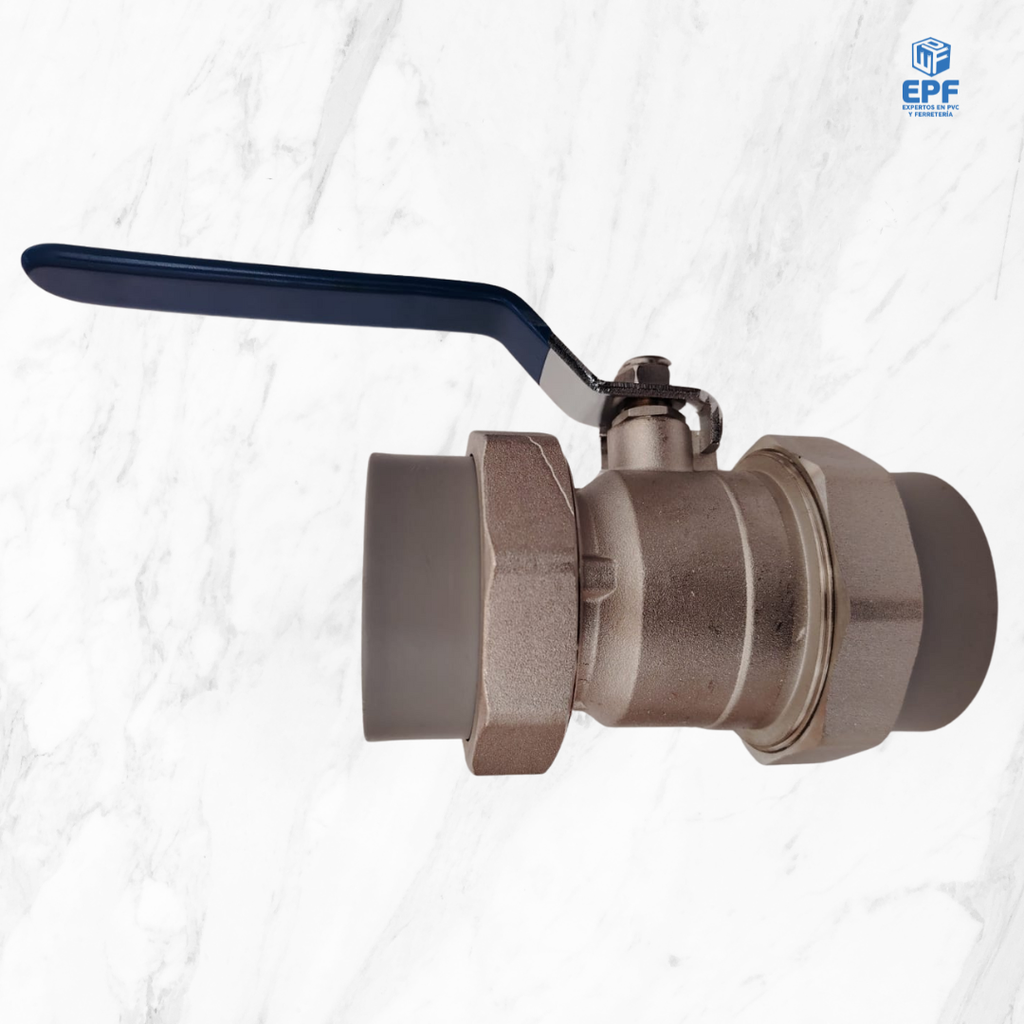 PPR VALVULA METALICA DOBLE UA 63MM