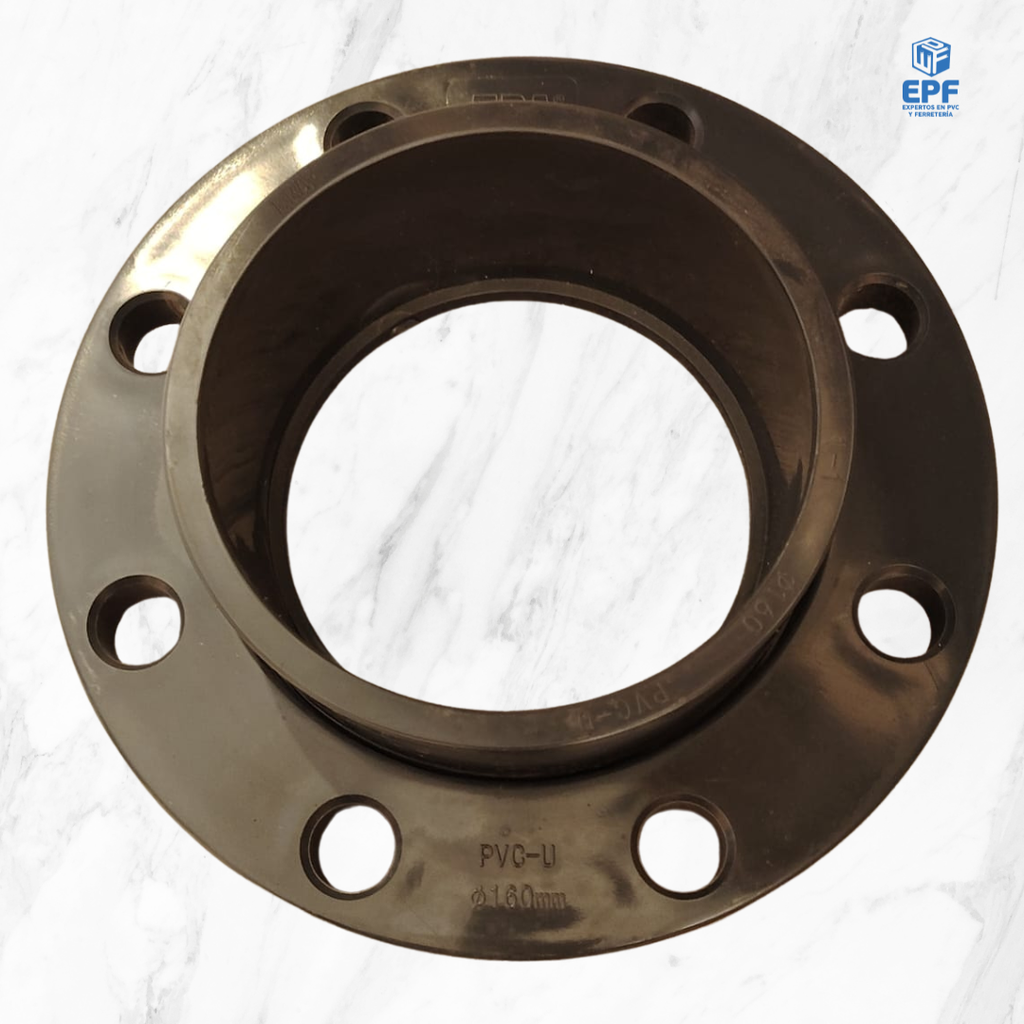 PRESION FLANGE Y COLLAR FLANGE 160mm DIN (BRIDA)