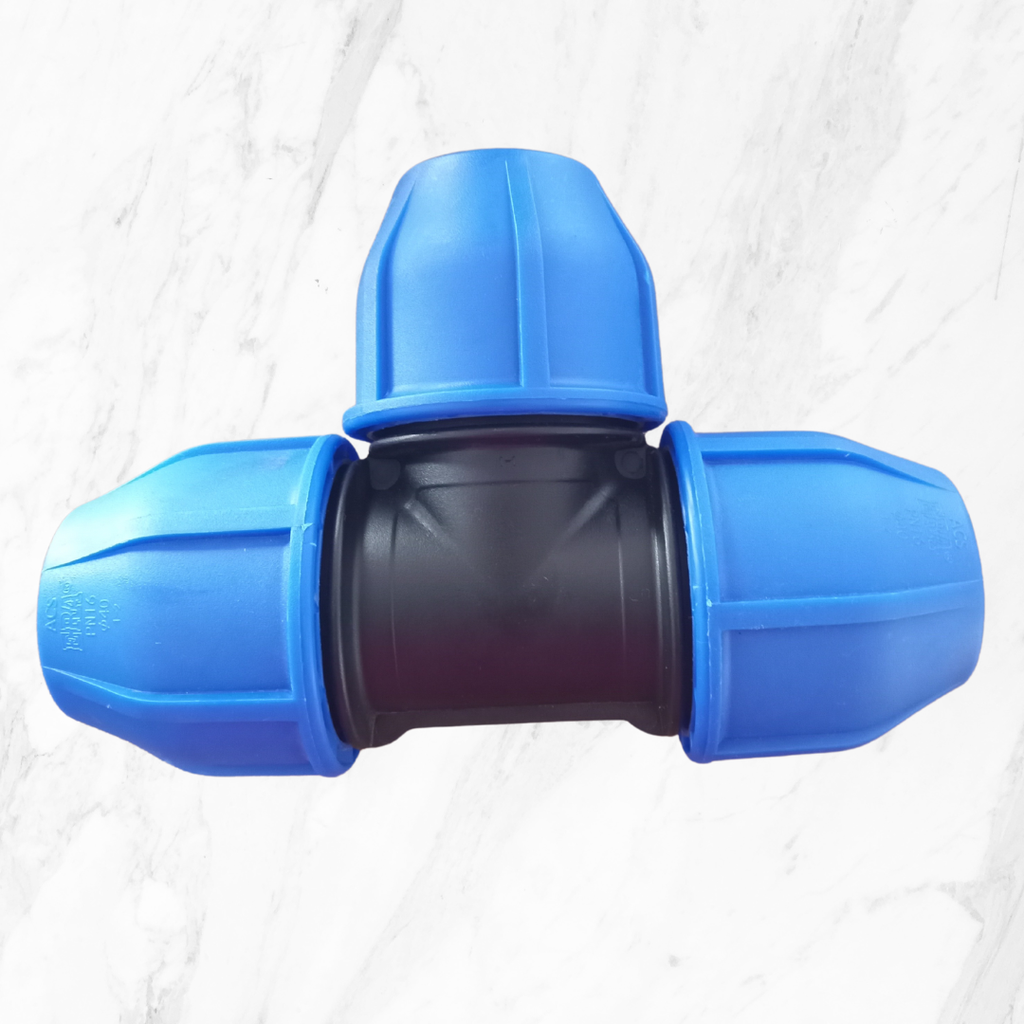 TEE PLASSON ROSCA 40 (TEE COMPRESION)