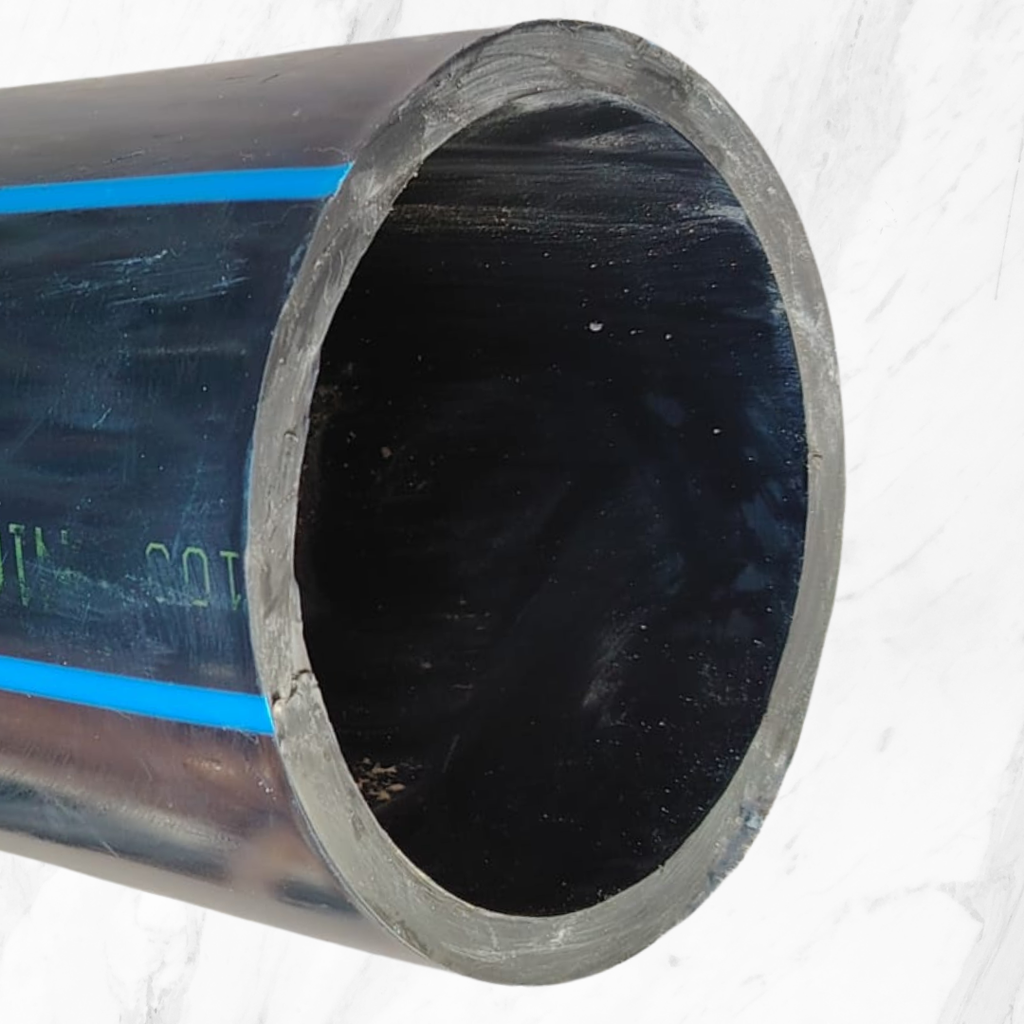 TUBO HDPE PN10 PE100 200MM T6 MTS