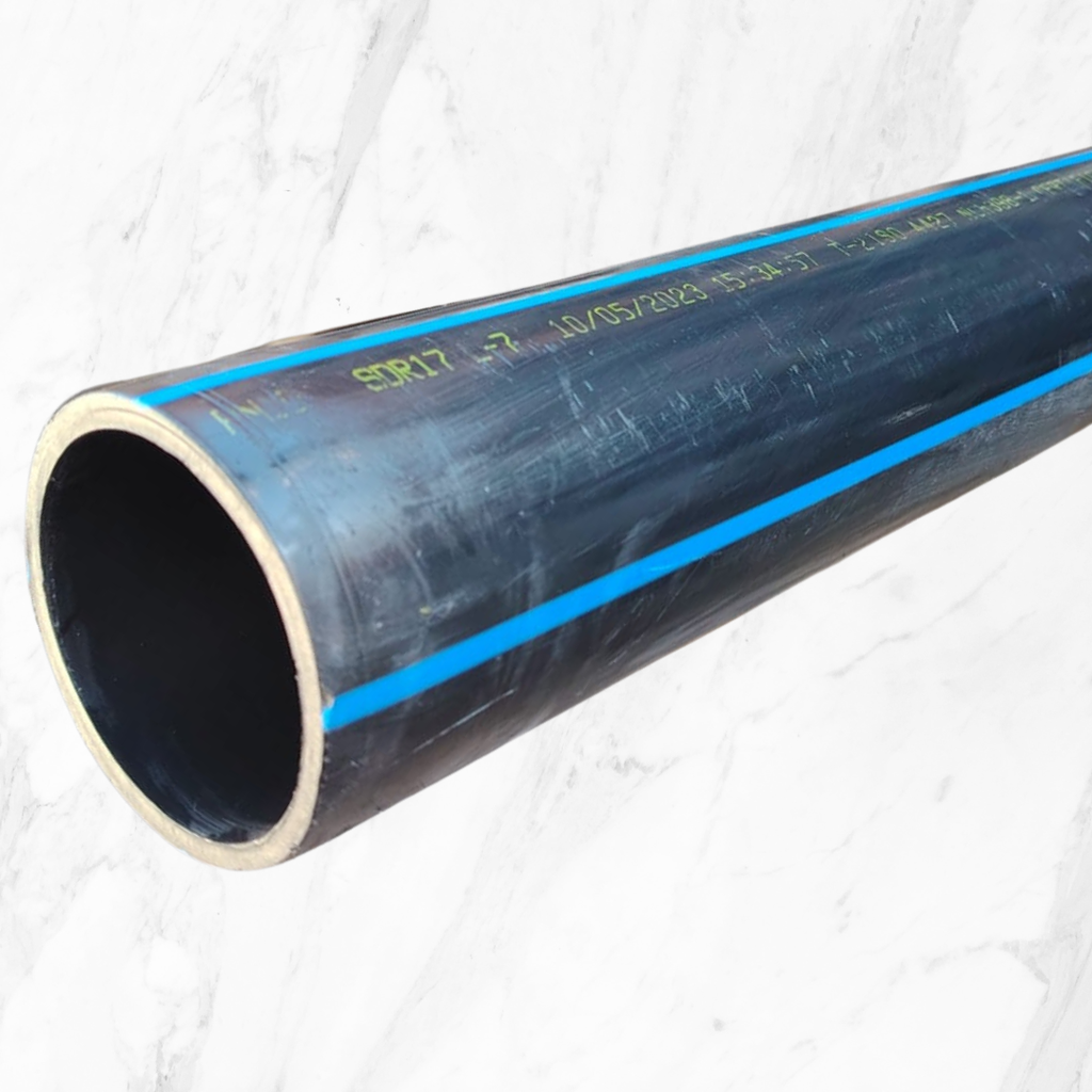 TUBO HDPE PN10 PE100 90MM T6 MTS