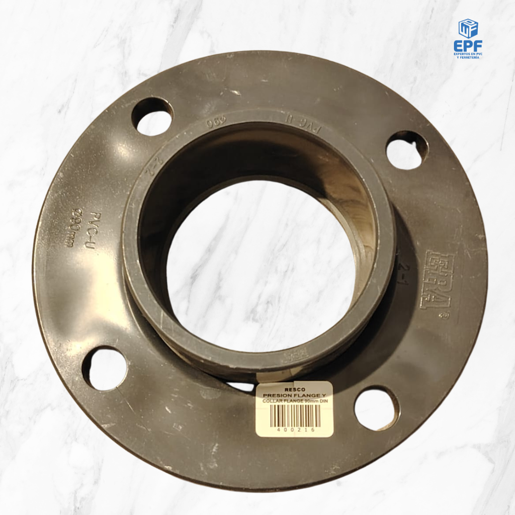 PRESION FLANGE Y COLLAR FLAN'GE 90mm DIN (BRIDA)
