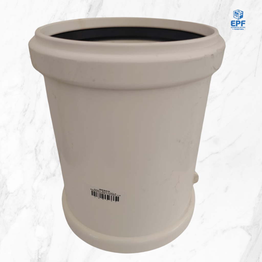 SANITARIO BLANCO COPLA REPARACION C/GOMA 110