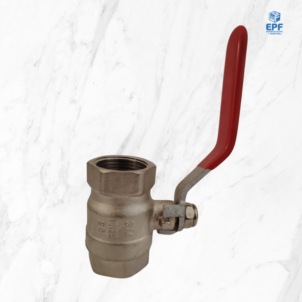 LLAVE BOLA PASO TOTAL 3/4 METAL  HI HI