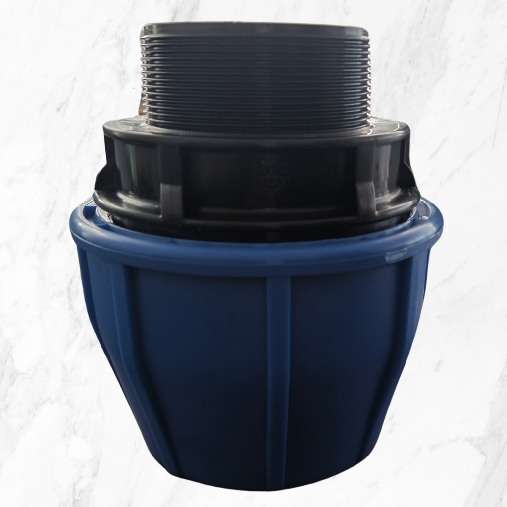 TERMINAL PLASSON 90-3 HE (ENLACE ROSCA MACHO)