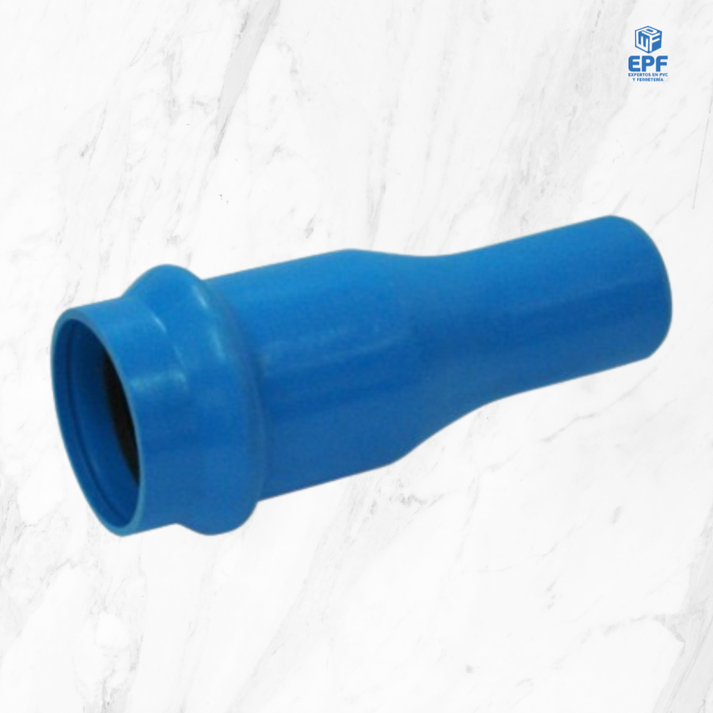 [4000323] PRESION REDUCCION LARGA ANGER 75X63 PVC