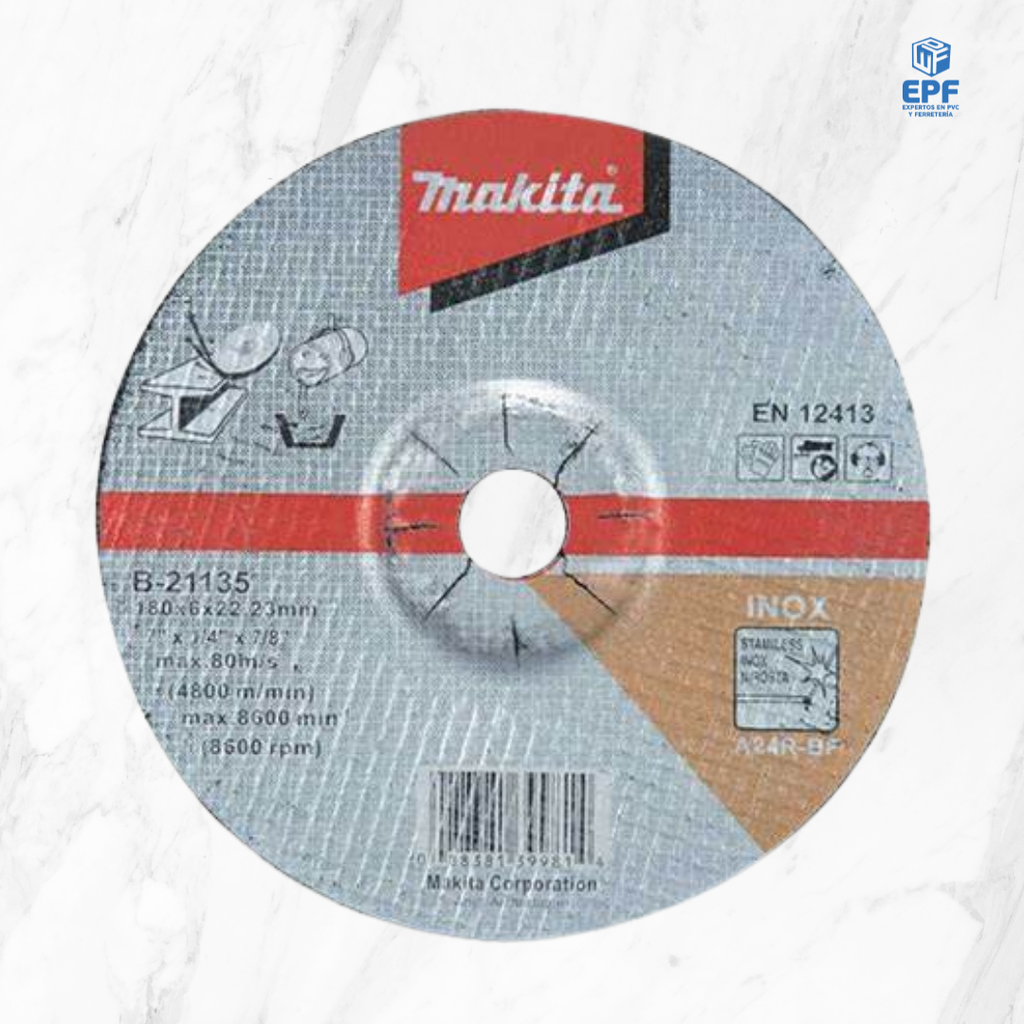 [1700112] DISCO DESBASTE 180X6X22.23MM