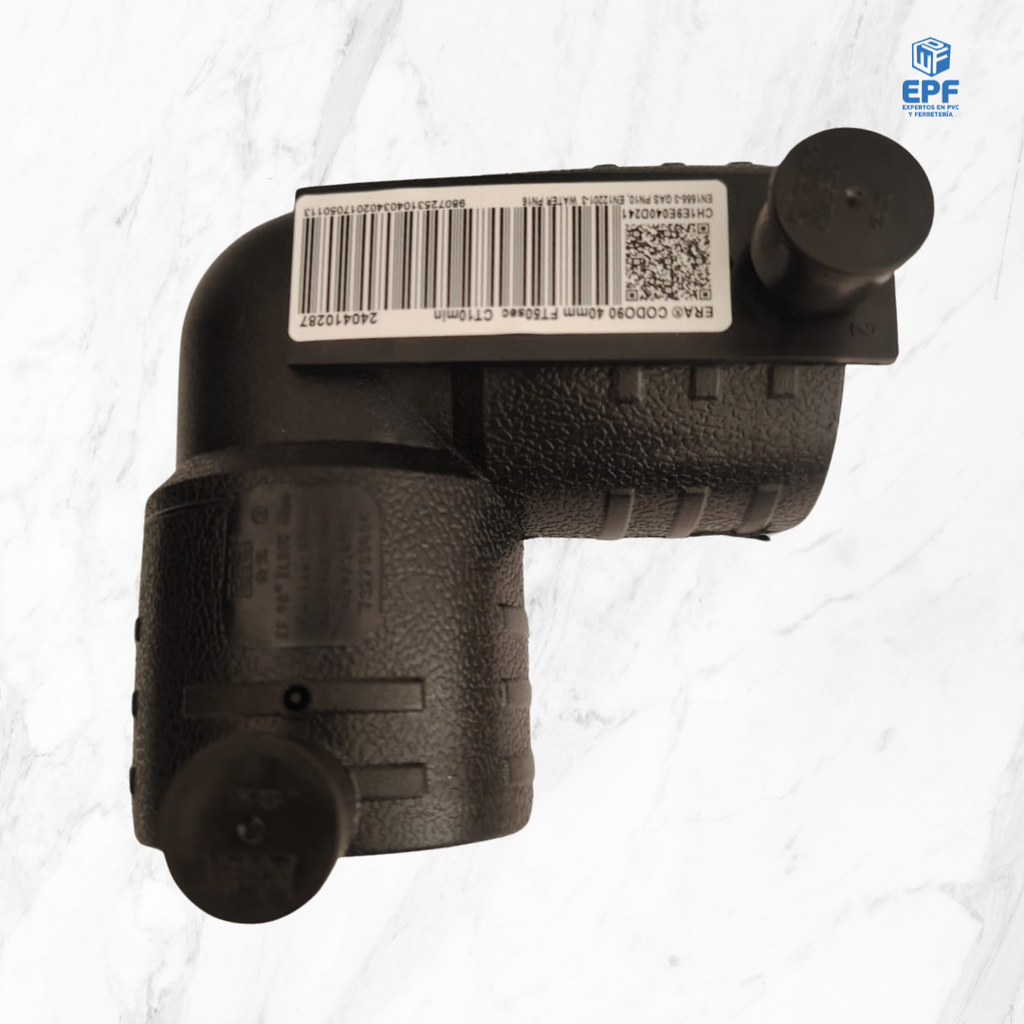 HDPE EF CODO 50X90° PN16