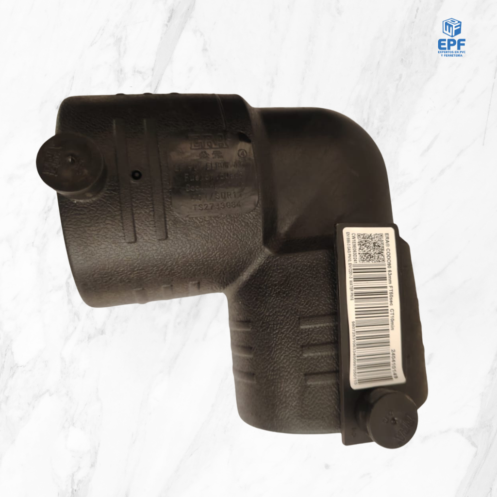 HDPE EF CODO 63X90° PN16