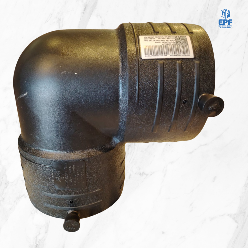 HDPE EF CODO 125X90° PN16