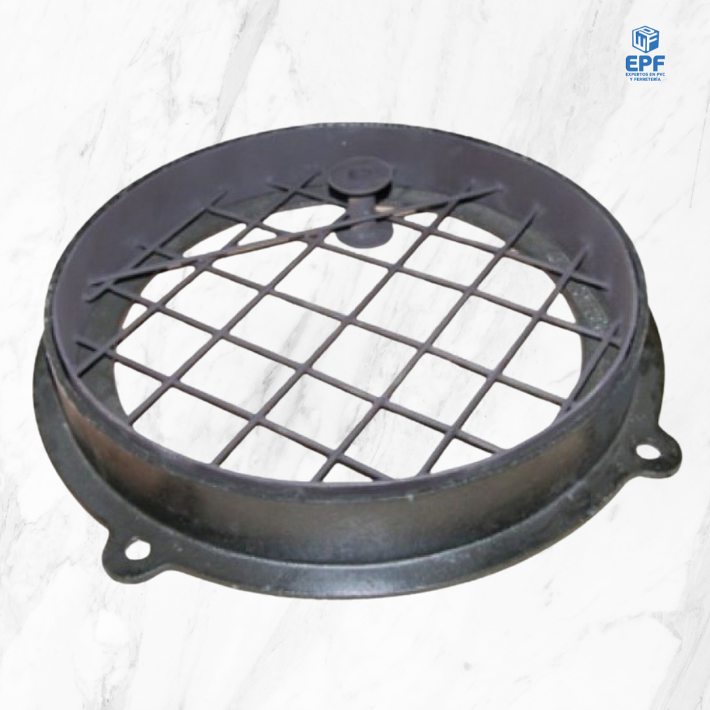 [8030576] TAPA CALZADA LOGO ALCANTARILLADO FIERRO FUNDIDO