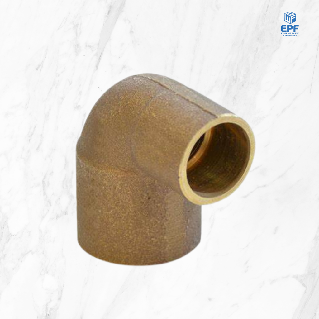 CODO BRONCE SO SO 3/8 X 1/2 HE 
