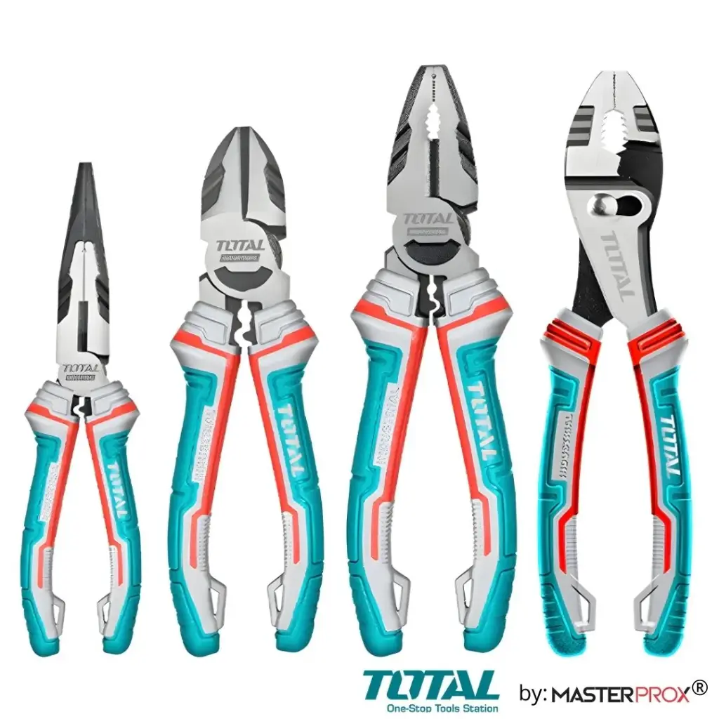 TOTAL - Set 4 Alicates Cromo Vanadio
