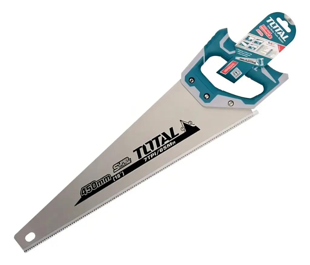 TOTAL - Serrucho Carpintero Mango De Fibra 18 PuLG 
