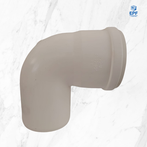 [100102] SANITARIO BLANCO CODO C/GOMA 110X90