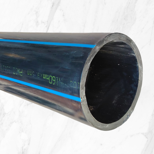 [1400151] TUBO HDPE PN10 PE100 160MM TS6 MTS