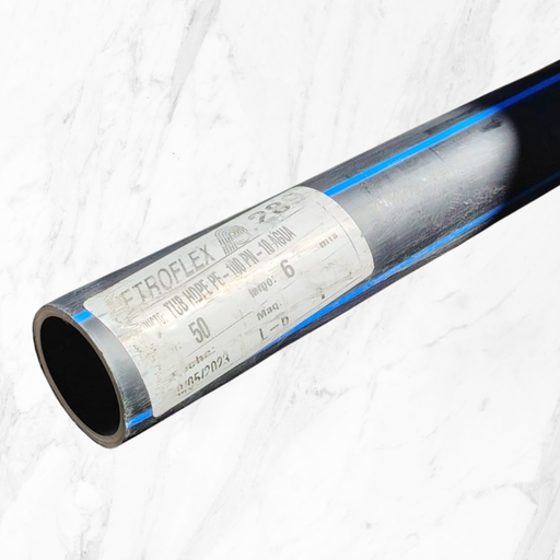 [1400149] TUBO HDPE PN10 PE100 50MM T6 MTS
