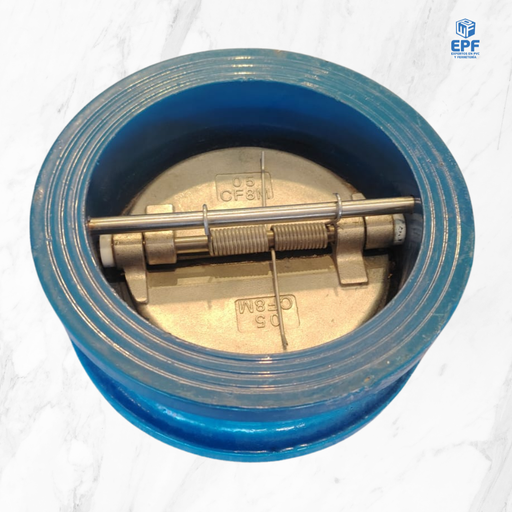 [500214] VALVULA DUO CHECK WAFER A-126/316/EPDM MONTAJE DIN 150PSI 5