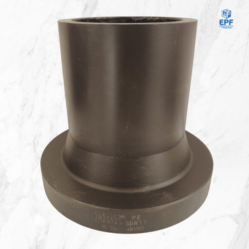 [1300168] HDPE TERMO STUB END 90 PN16