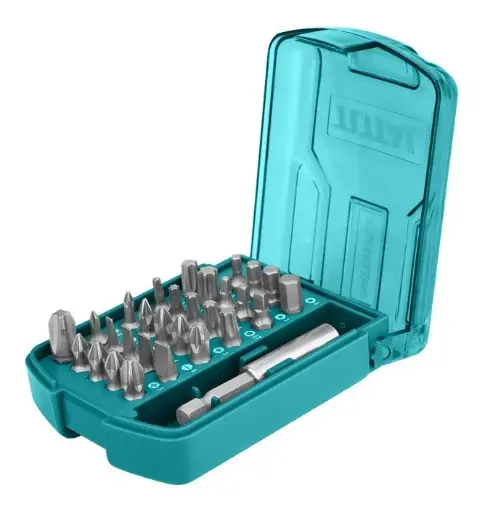 [TACSD10306] TOTAL - Juego 30 Puntas P/ Atornillardor Imantado Magnetico